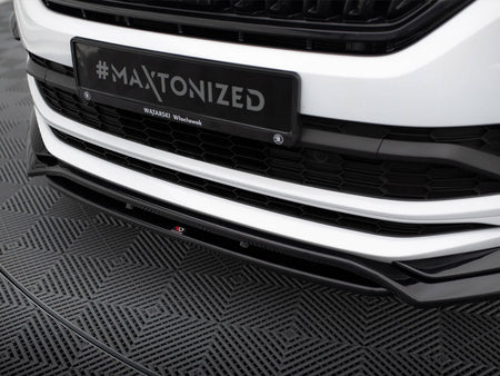 Maxton Design Front Splitter Skoda Kodiaq Mk1 Sportline / RS - SK-KO-1-SL-FD1G+FD1RG - Image 4