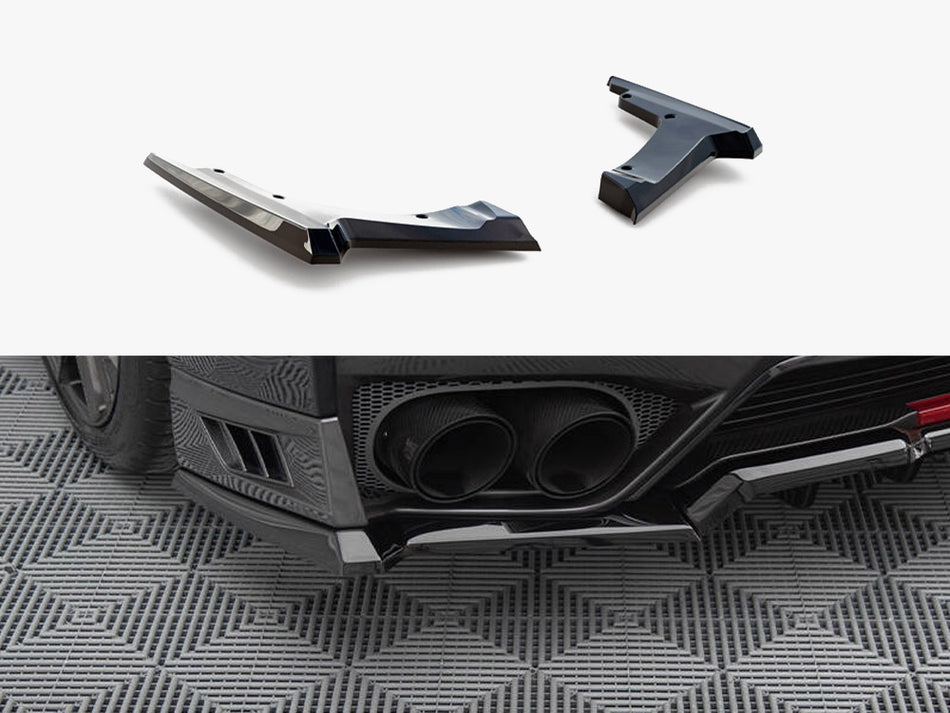 Maxton Design Rear Side Splitters Nissan GTR R35 Facelift - NI-GTR-4F3-RSD1G - Image 1