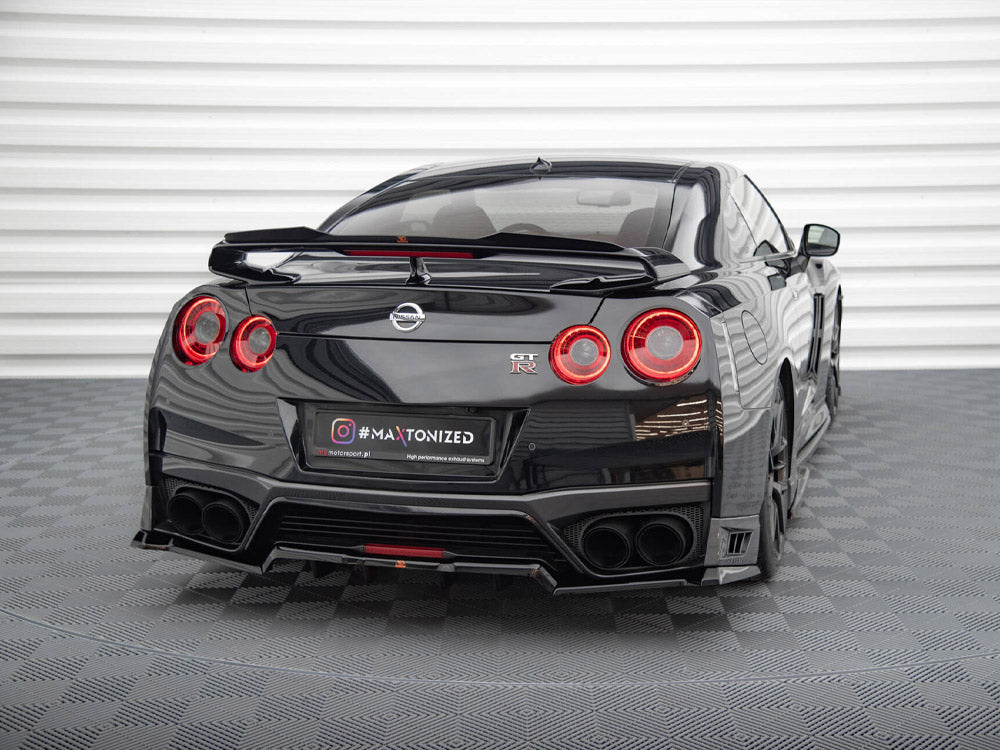 Maxton Design Rear Side Splitters Nissan GTR R35 Facelift - NI-GTR-4F3-RSD1G - Image 2