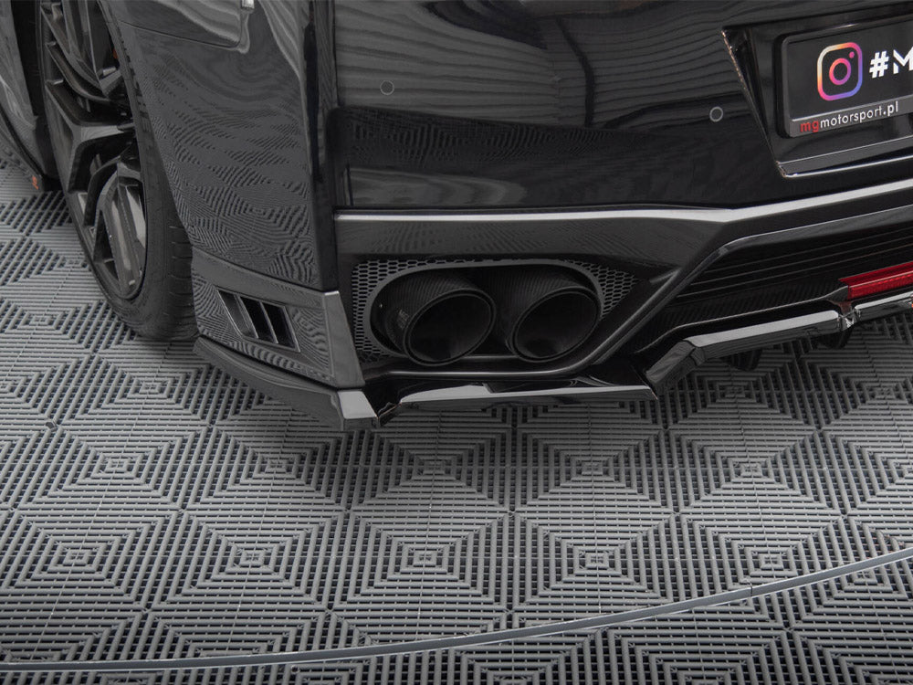 Maxton Design Rear Side Splitters Nissan GTR R35 Facelift - NI-GTR-4F3-RSD1G - Image 3