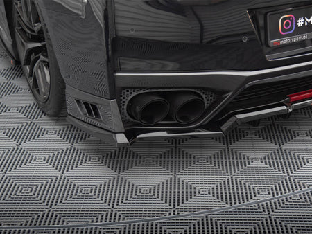 Maxton Design Rear Side Splitters Nissan GTR R35 Facelift - NI-GTR-4F3-RSD1G - Image 3