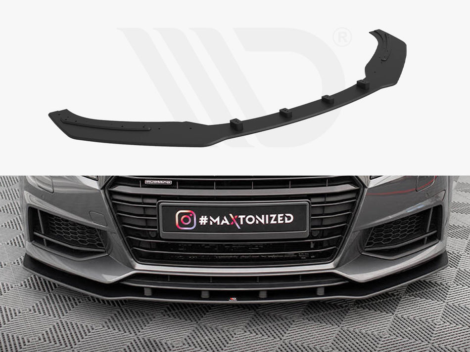 MAXTON DESIGN Street PRO Front Splitter Audi TT S / S-Line 8S