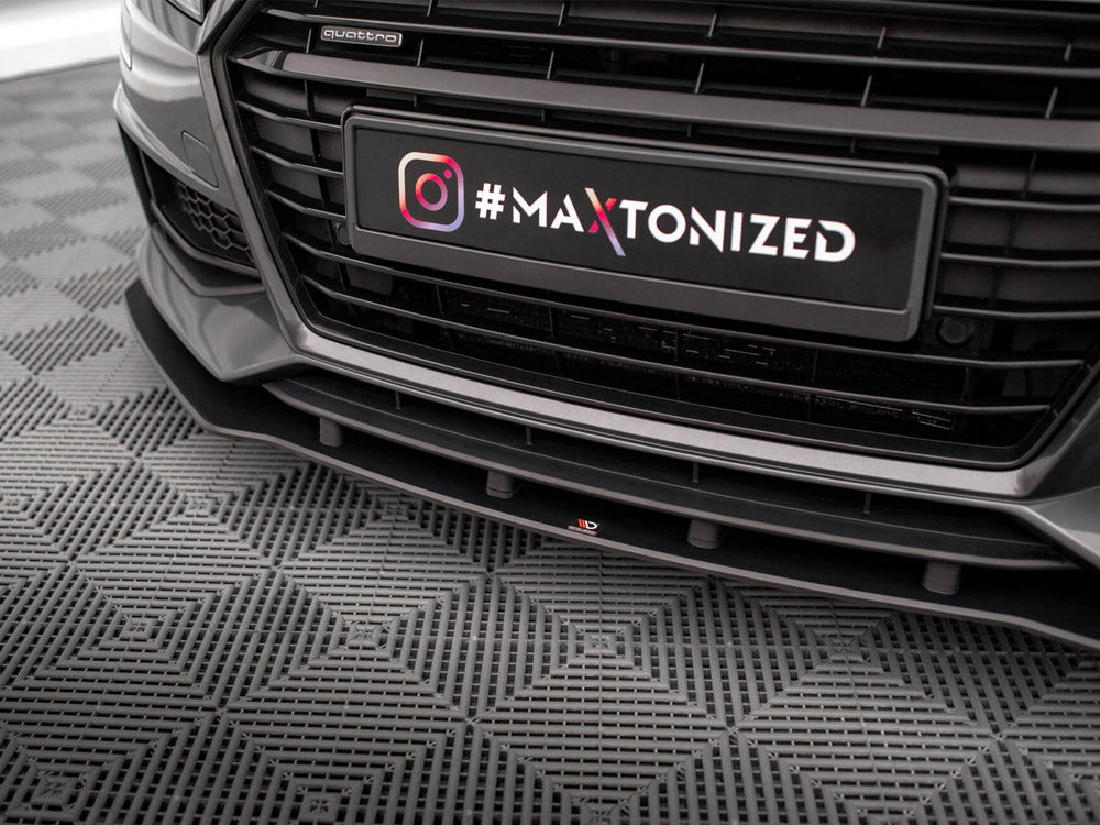 Maxton Design Street PRO Front Splitter Audi TT S / S-Line 8S - AUTT3SLINECNC-FD1B - Image 4