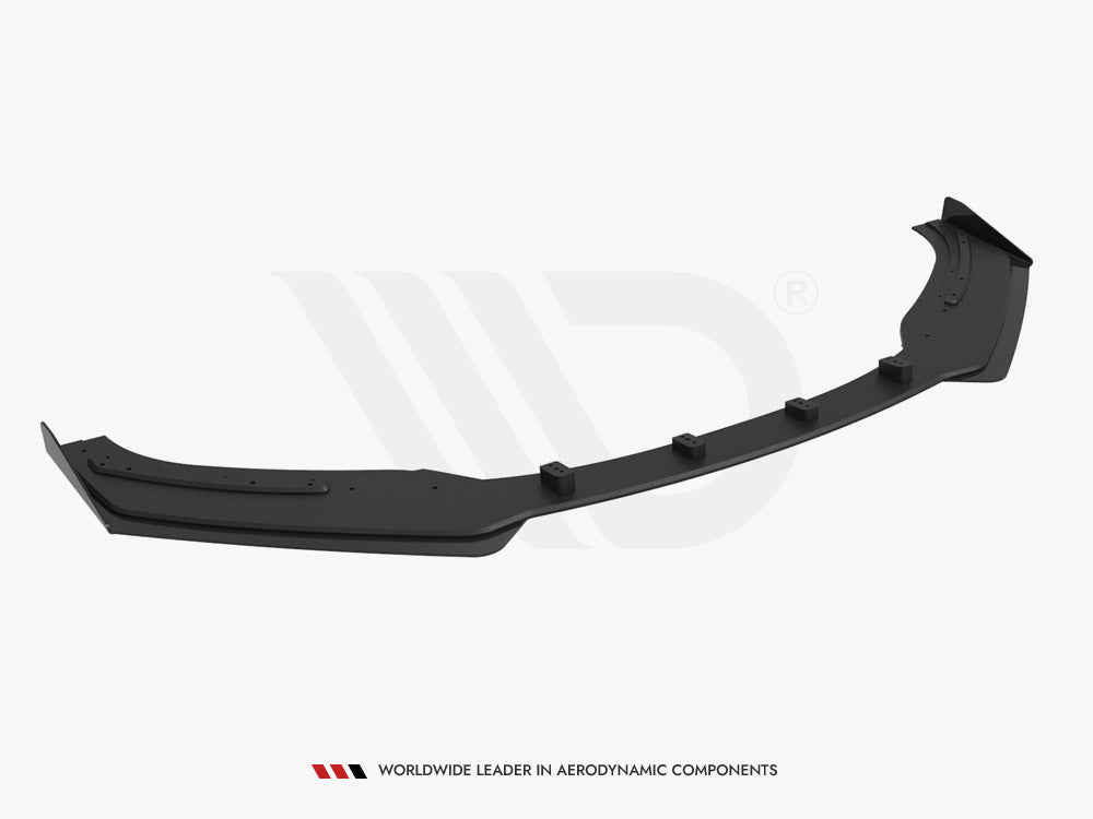 Maxton Design Street PRO Front Splitter + Flaps Audi TT S / S-Line 8S - AUTT3SLINECNC-FD1B+FSF1G - Image 5
