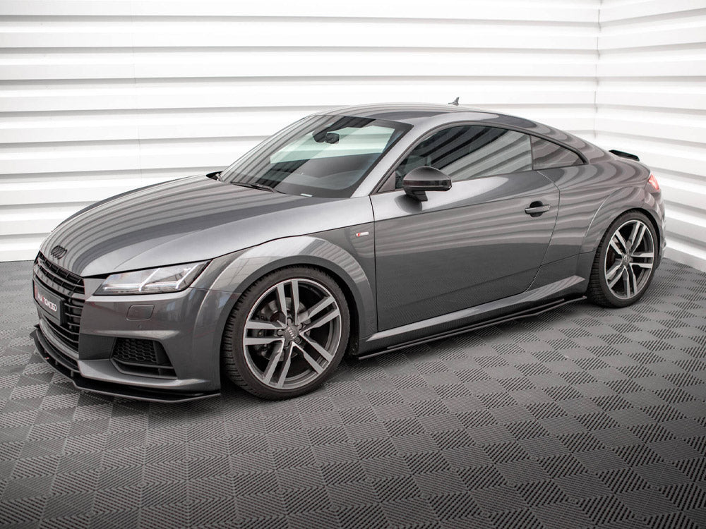 Maxton Design Street PRO Side Skirts Diffusers Audi TT S / S-Line 8S - AUTT3SLINECNC-SD1B - Image 2