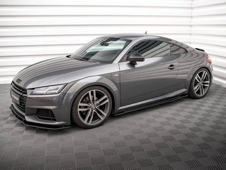 Maxton Design Street PRO Side Skirts Diffusers Audi TT S / S-Line 8S - AUTT3SLINECNC-SD1B - Image 2