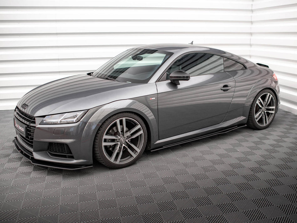 Maxton Design Street PRO Side Skirts Diffusers Audi TT S / S-Line 8S - AUTT3SLINECNC-SD1B - Image 2