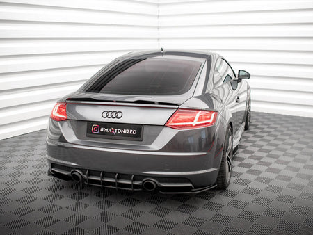 Maxton Design Street Pro Rear Side Splitters Audi TT S-Line 8S - AUTT3SLINECNC-RSD1B - Image 2
