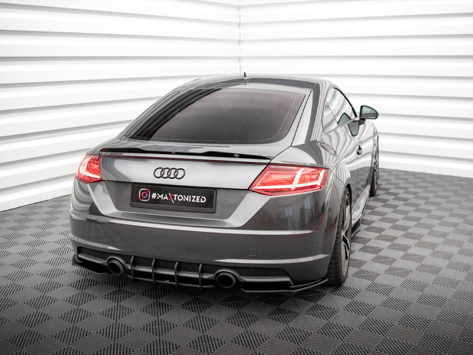 Maxton Design Street Pro Rear Side Splitters Audi TT S-Line 8S - AUTT3SLINECNC-RSD1B - Image 2