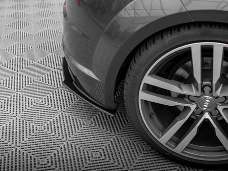 Maxton Design Street Pro Rear Side Splitters Audi TT S-Line 8S - AUTT3SLINECNC-RSD1B - Image 4