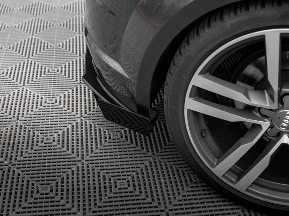 Maxton Design Street Pro Rear Side Splitters + Flaps Audi TT S-Line 8S - AUTT3SLINECNC-RSD1B+RSF1G - Image 4