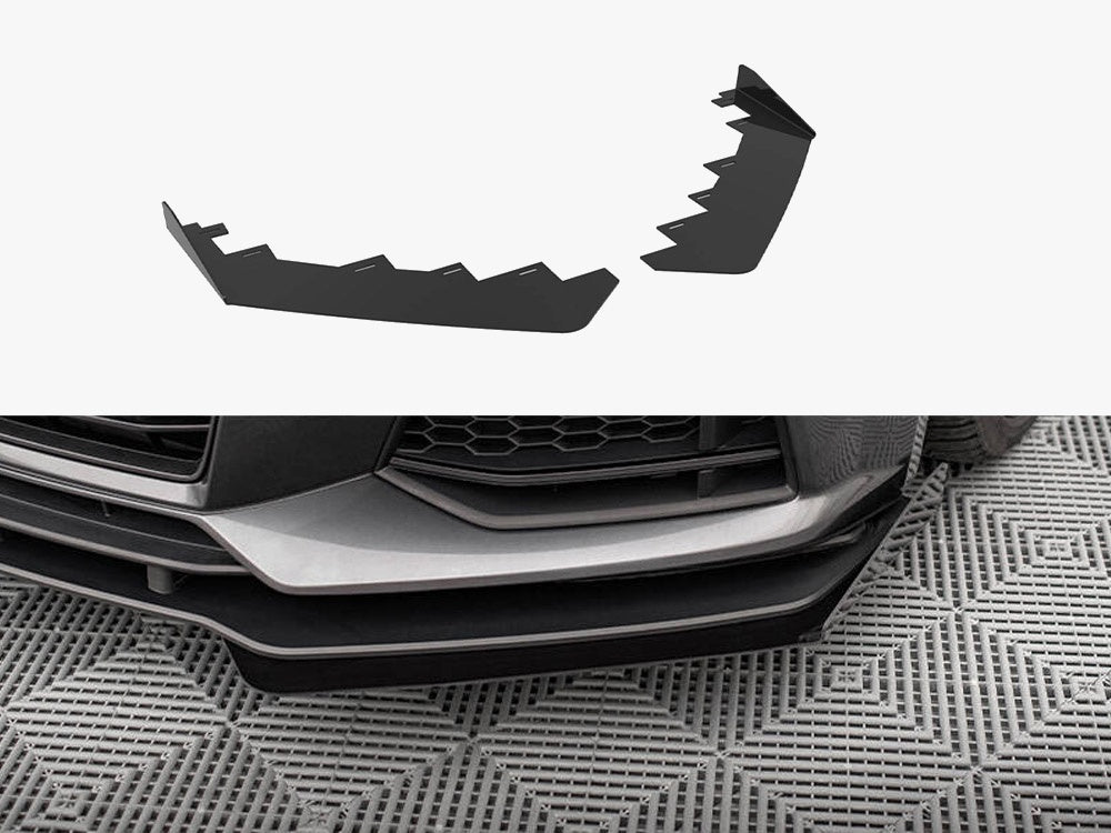 Maxton Design Front Flaps Audi TT S / S-Line 8S - AUTT3SLINECNC-FSF1G - Image 1