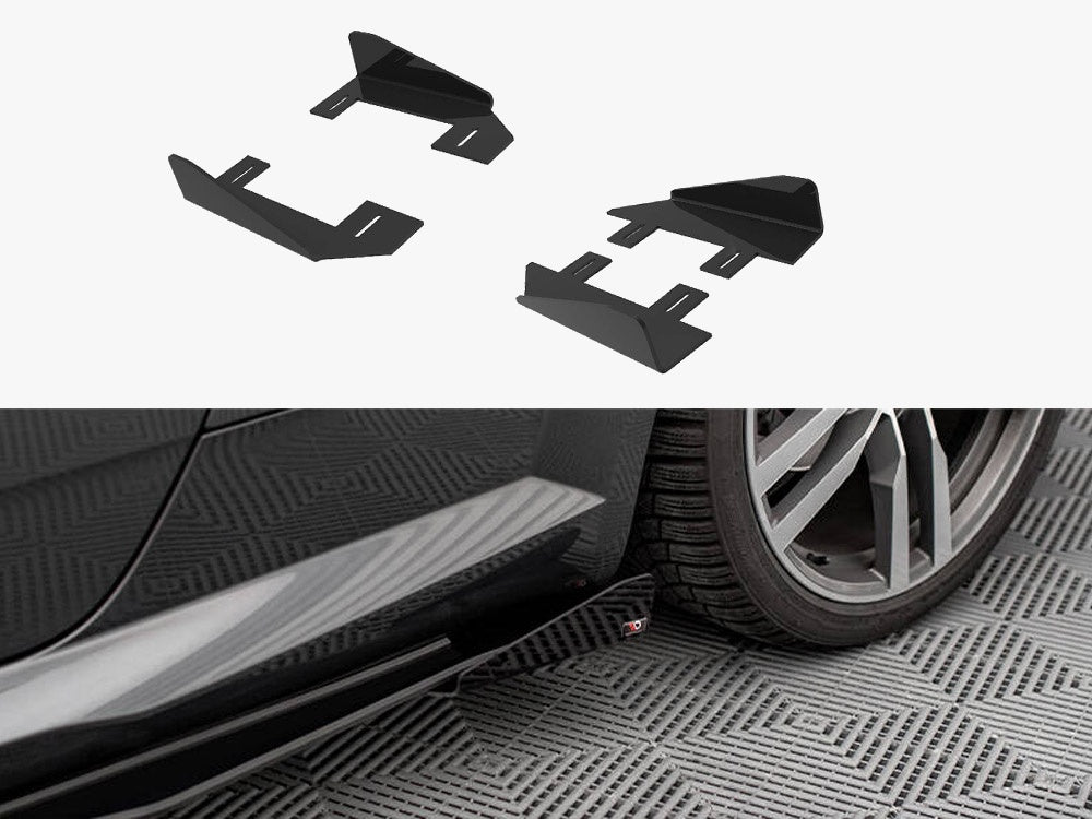 Maxton Design Side Flaps Audi TT S / S-Line 8S - AUTT3SLINECNC-SF1G - Image 1