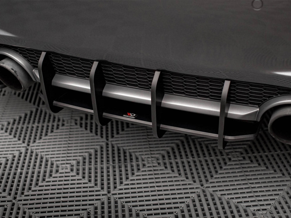 Maxton Design Street PRO Rear Diffuser Audi TT S-Line 8S - AUTT3SLINECNC-RS1B - Image 2