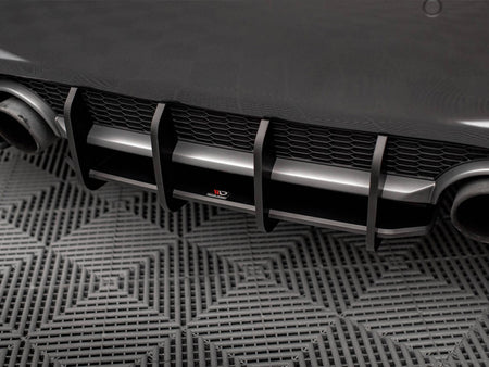 Maxton Design Street PRO Rear Diffuser Audi TT S-Line 8S - AUTT3SLINECNC-RS1B - Image 2