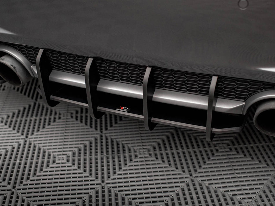 Maxton Design Street PRO Rear Diffuser Audi TT S-Line 8S - AUTT3SLINECNC-RS1B - Image 2