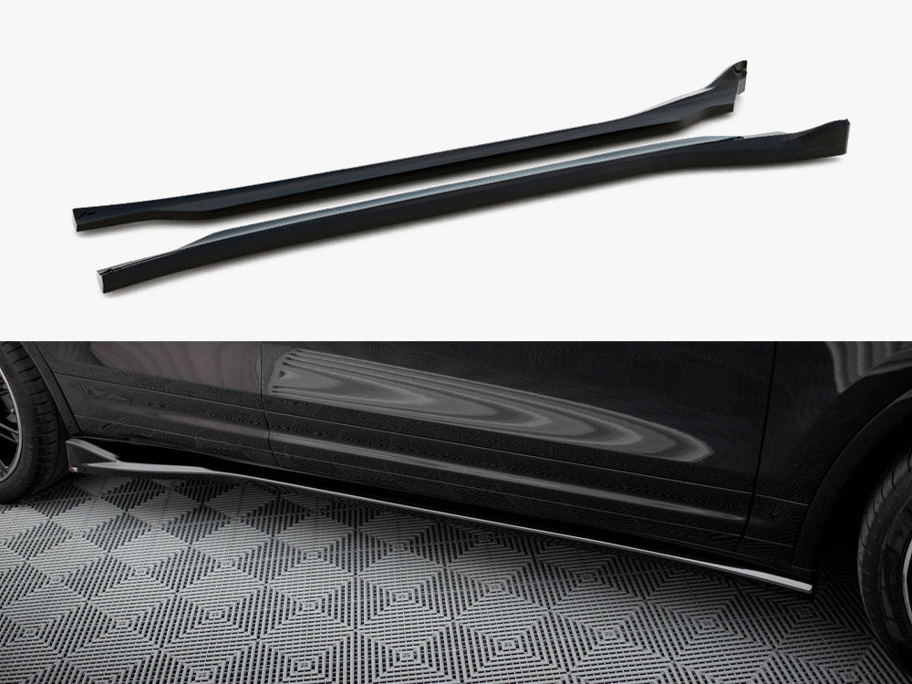 Maxton Design Side Skirts Diffusers Porsche Cayenne Mk2 Facelift - PO-CAY-2F-SD1G - Image 1