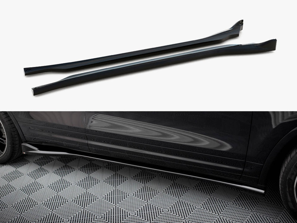 Maxton Design Side Skirts Diffusers Porsche Cayenne Mk2 Facelift - PO-CAY-2F-SD1G - Image 1