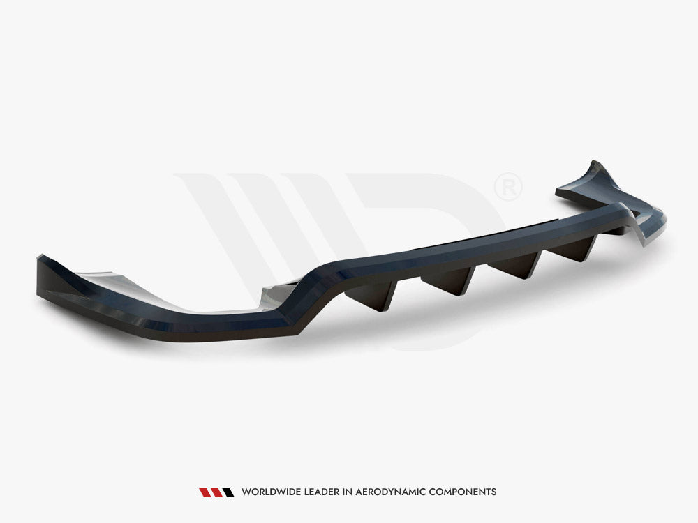 Maxton Design Rear Splitter (Vertical Bars) Porsche Cayenne Mk2 Facelift - PO-CAY-2F-RD1G+RD2G - Image 7