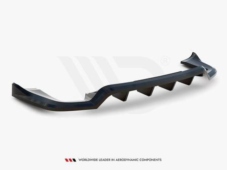 Maxton Design Rear Splitter (Vertical Bars) Porsche Cayenne Mk2 Facelift - PO-CAY-2F-RD1G+RD2G - Image 7