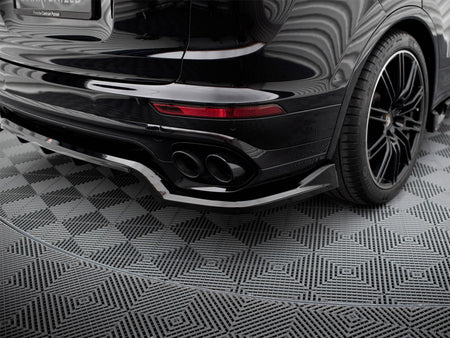 Maxton Design Rear Splitter (Vertical Bars) Porsche Cayenne Mk2 Facelift - PO-CAY-2F-RD1G+RD2G - Image 4