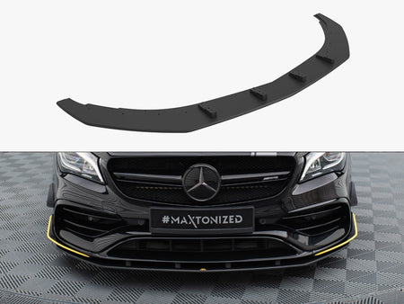 Maxton Design Street PRO Front Splitter Mercedes-AMG CLA 45 Aero C117 Facelift - MECLA117AMGAEROCNC-FD1B - Image 1
