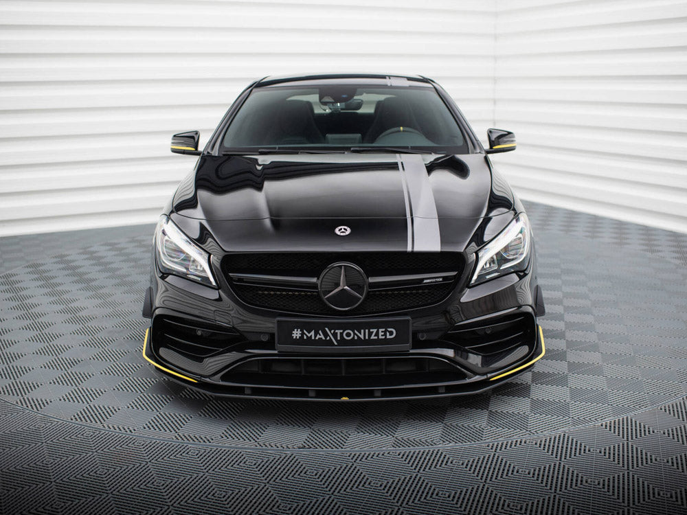 Maxton Design Street PRO Front Splitter Mercedes-AMG CLA 45 Aero C117 Facelift - MECLA117AMGAEROCNC-FD1B - Image 4