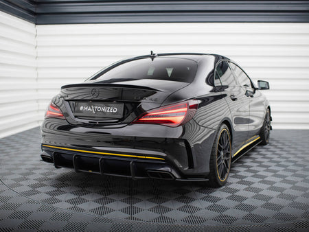Maxton Design Street Pro Rear Side Splitters Mercedes-AMG CLA 45 C117 Facelift - MECLA117AMGAEROCNC-RSD1B - Image 2