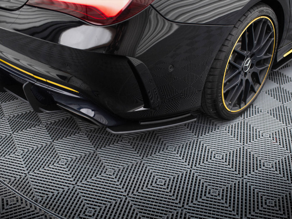 Maxton Design Street Pro Rear Side Splitters Mercedes-AMG CLA 45 C117 Facelift - MECLA117AMGAEROCNC-RSD1B - Image 3