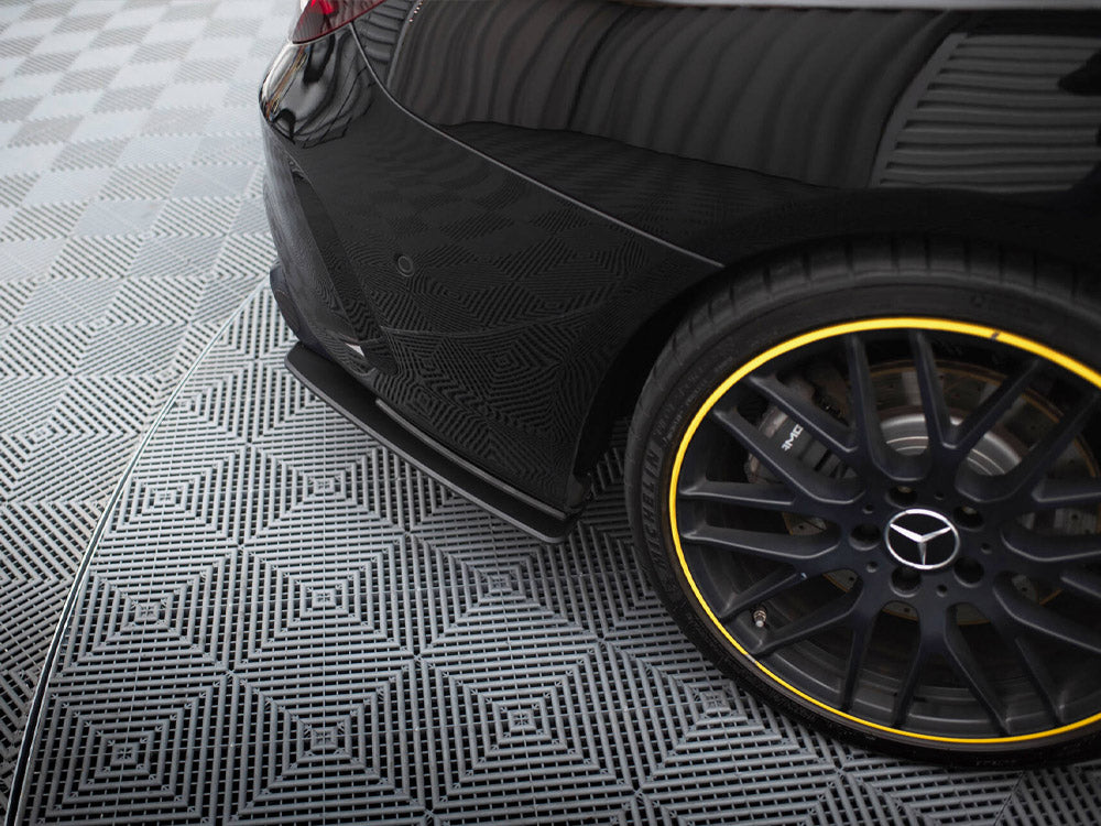 Maxton Design Street Pro Rear Side Splitters Mercedes-AMG CLA 45 C117 Facelift - MECLA117AMGAEROCNC-RSD1B - Image 4