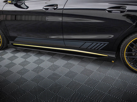 Maxton Design Side Flaps Mercedes-AMG CLA 45 C117 Facelift - MECLA117AMGAEROCNC-SF1G - Image 3