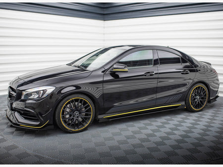 Maxton Design Side Flaps Mercedes-AMG CLA 45 C117 Facelift - MECLA117AMGAEROCNC-SF1G - Image 2