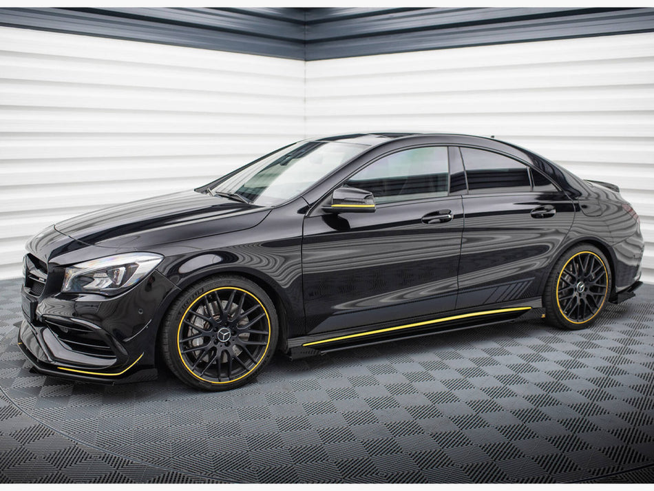 Maxton Design Side Flaps Mercedes-AMG CLA 45 C117 Facelift - MECLA117AMGAEROCNC-SF1G - Image 2