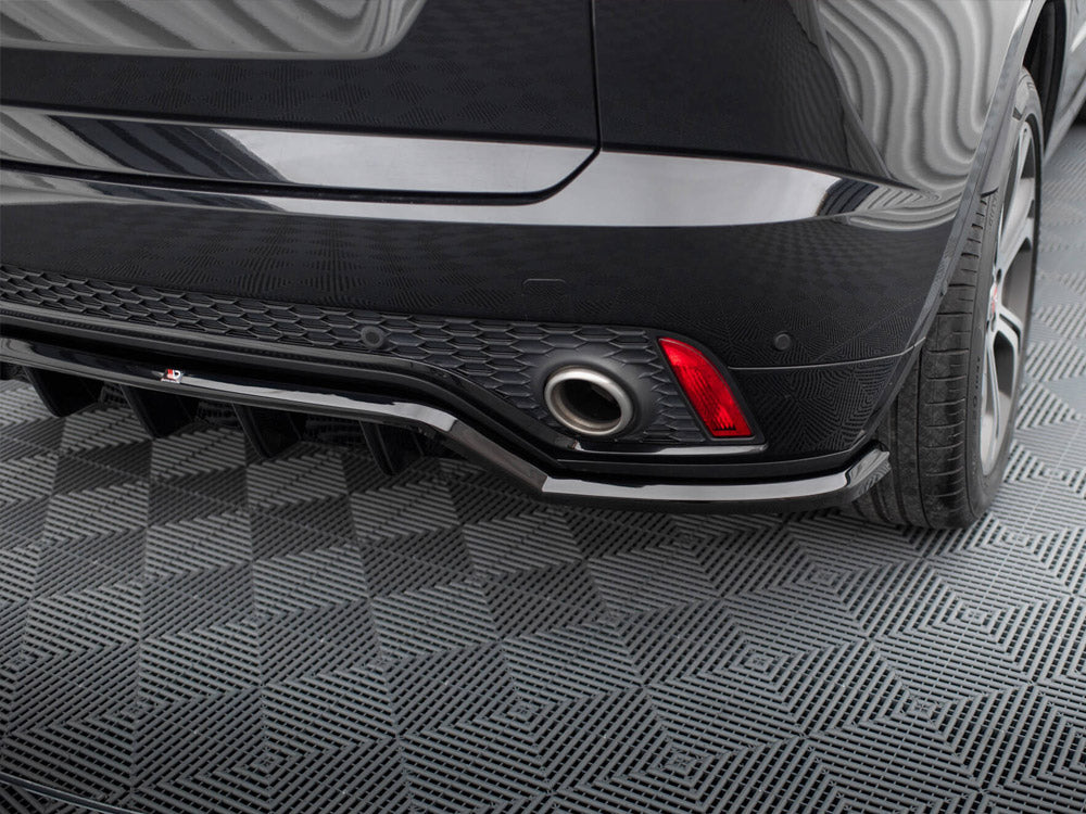 Maxton Design Central Rear Splitter (Vertical Bars) Jaguar E-Pace R-Dynamic Mk1 - JA-EP-1-RDYNAMIC-RD1G+RD2G - Image 4