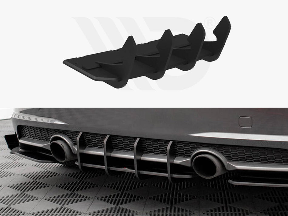 MAXTON DESIGN Street PRO Rear Diffuser Audi TT S-Line 8S