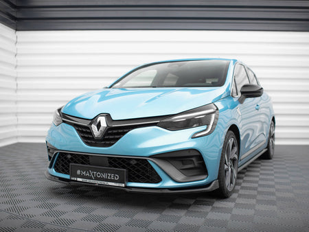 Maxton Design Front Splitter V.1 Renault Clio R.S. Line Mk5 - RE-CL-5-RSLINE-FD1G - Image 2