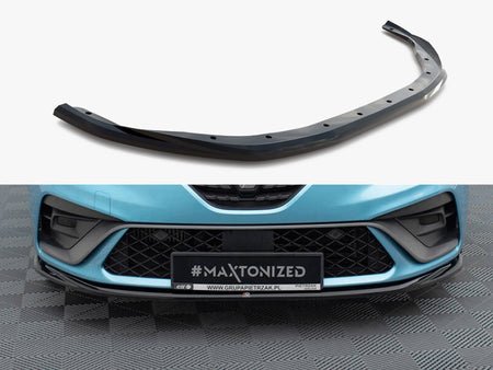 Maxton Design Front Splitter V.2 Renault Clio R.S. Line Mk5 - RE-CL-5-RSLINE-FD2G - Image 1
