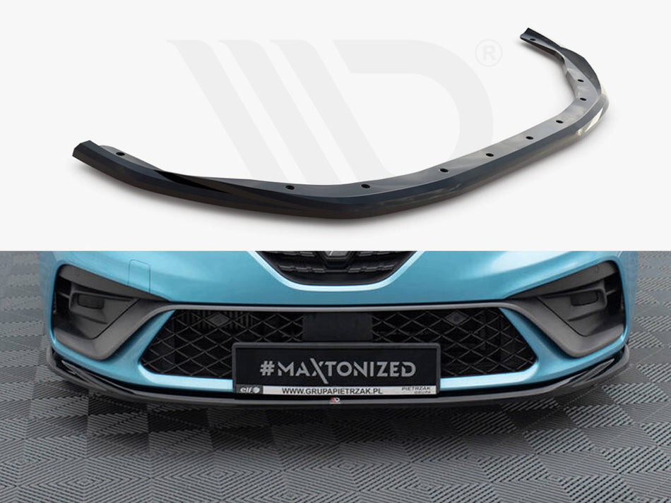 MAXTON DESIGN Front Splitter V.2 Renault Clio R.S. Line Mk5