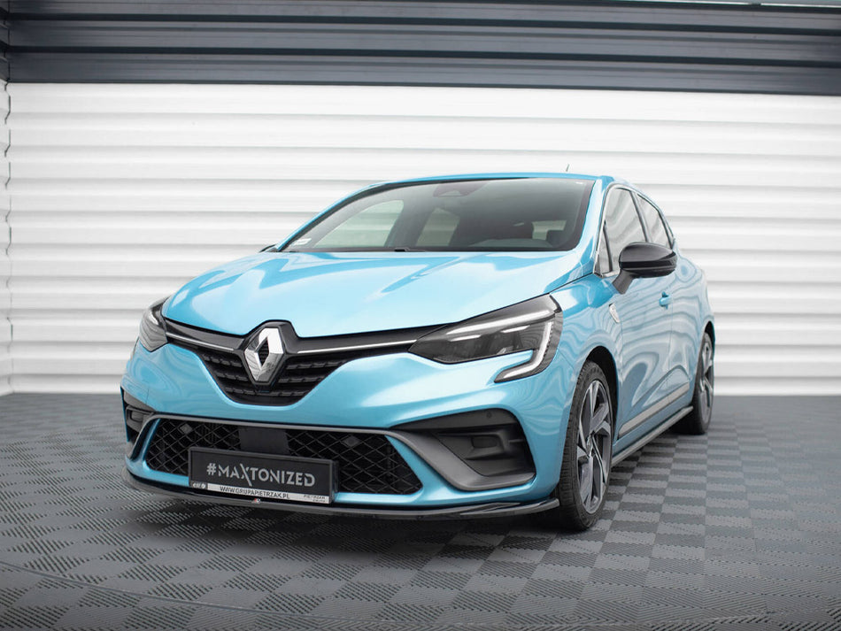 Maxton Design Front Splitter V.2 Renault Clio R.S. Line Mk5 - RE-CL-5-RSLINE-FD2G - Image 2