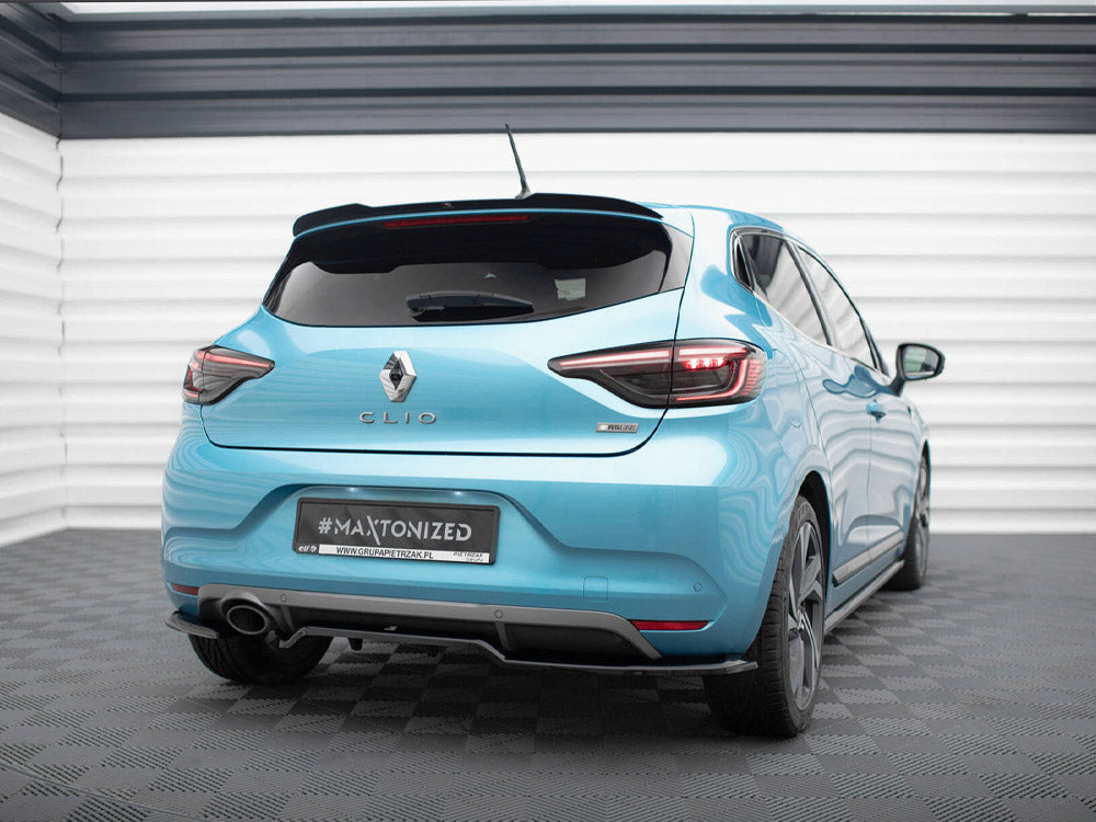 Maxton Design Rear Splitter (Vertical Bars) Renault Clio R.S. Line Mk5 - RE-CL-5-RSLINE-RSD1G+RD1G - Image 2