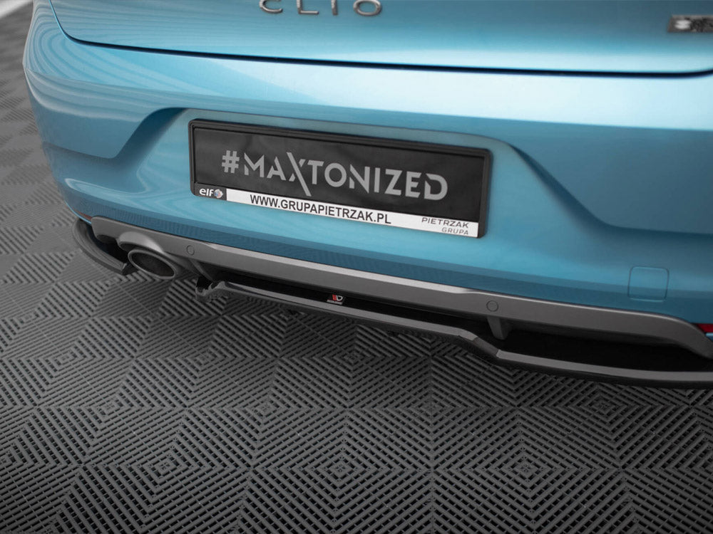 Maxton Design Rear Splitter (Vertical Bars) Renault Clio R.S. Line Mk5 - RE-CL-5-RSLINE-RSD1G+RD1G - Image 4