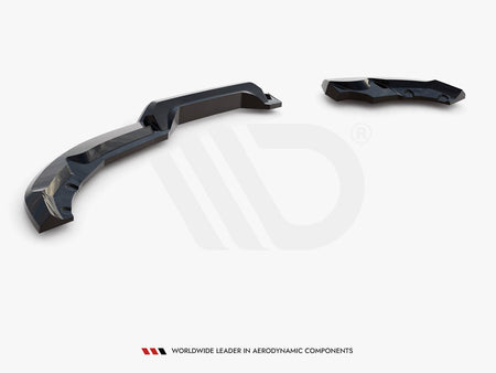 Maxton Design Rear Splitter (Vertical Bars) Renault Clio R.S. Line Mk5 - RE-CL-5-RSLINE-RSD1G+RD1G - Image 6