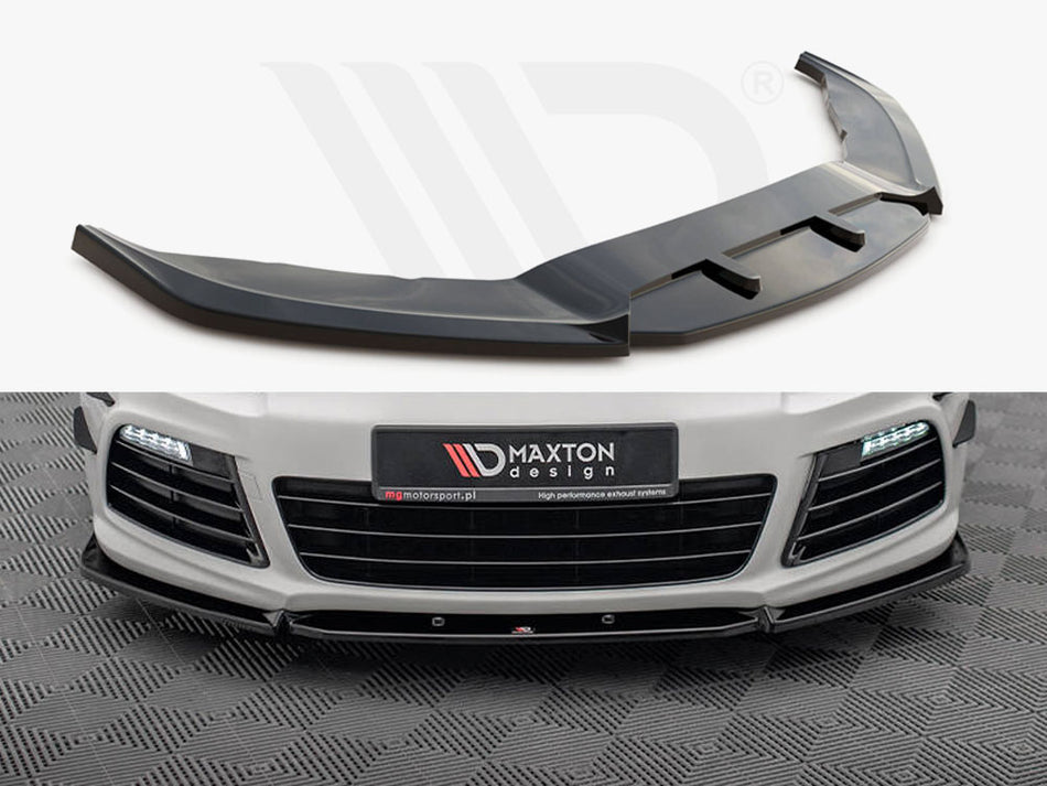 MAXTON DESIGN Front Splitter V.3 Volkswagen Scirocco R Mk3