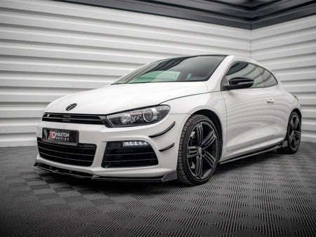 Maxton Design Front Splitter V.3 + Flaps Volkswagen Scirocco R Mk3 - VW-SC-3-R-FD3G+FSF1B - Image 2