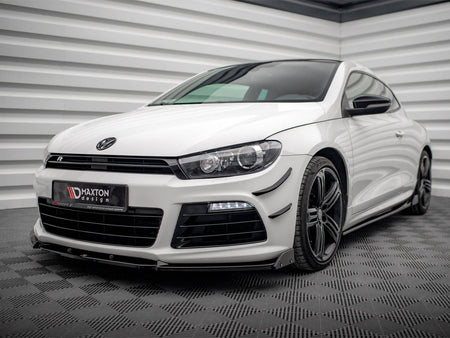 Maxton Design Front Splitter V.3 + Flaps Volkswagen Scirocco R Mk3 - VW-SC-3-R-FD3G+FSF1B - Image 3