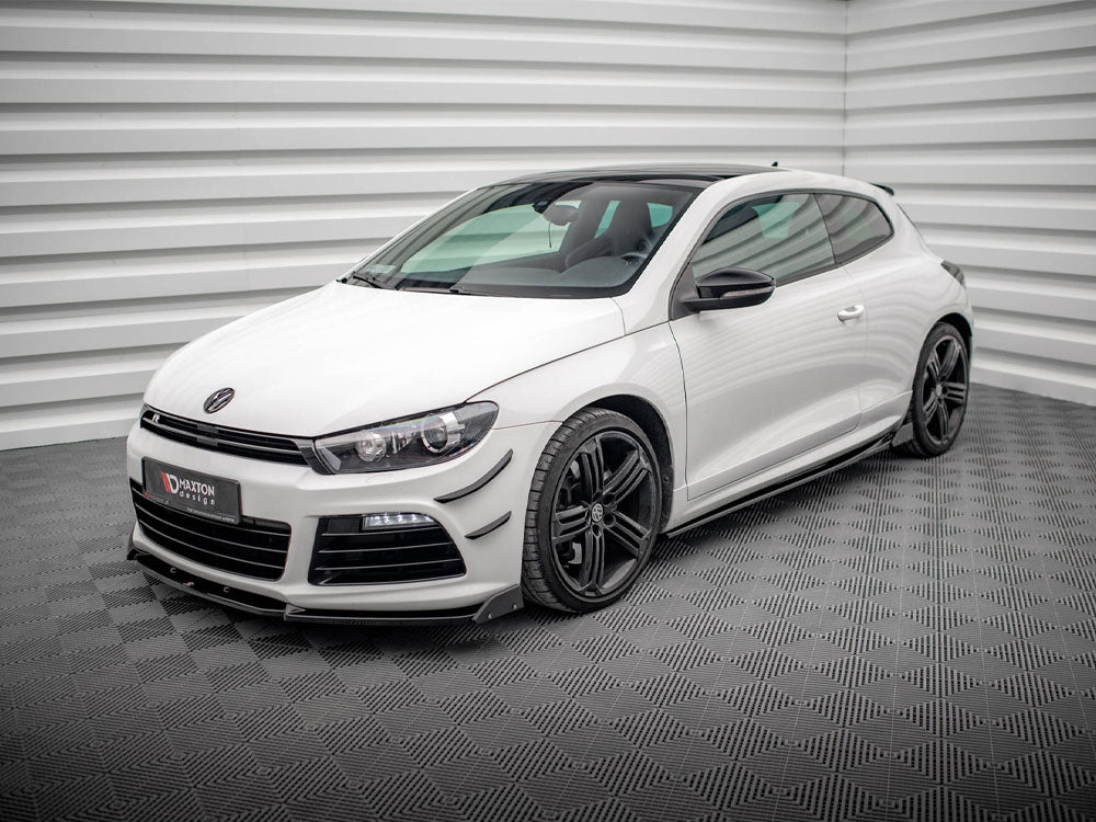 Maxton Design Side Skirts Diffusers V.2 + Flaps Volkswagen Scirocco R Mk3 - VW-SC-3-R-SD2G+SF1B - Image 2