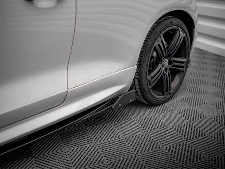 Maxton Design Side Skirts Diffusers V.2 + Flaps Volkswagen Scirocco R Mk3 - VW-SC-3-R-SD2G+SF1B - Image 5