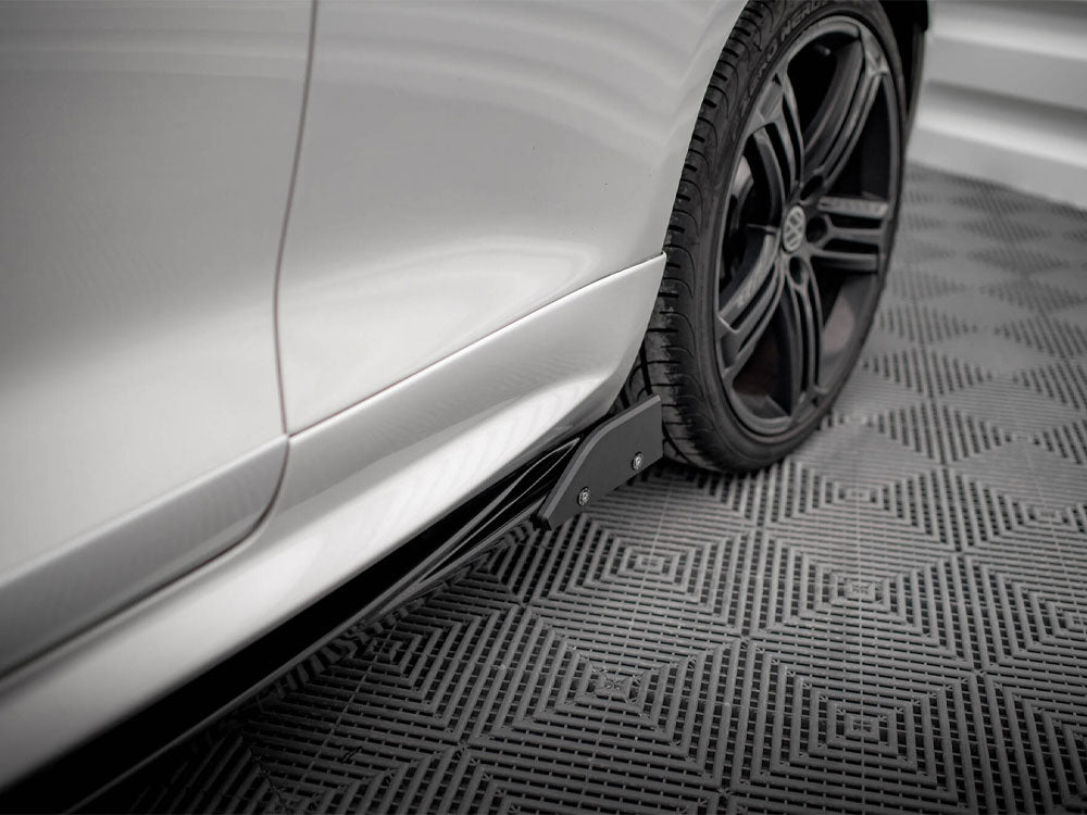 Maxton Design Side Skirts Diffusers V.2 + Flaps Volkswagen Scirocco R Mk3 - VW-SC-3-R-SD2G+SF1B - Image 6
