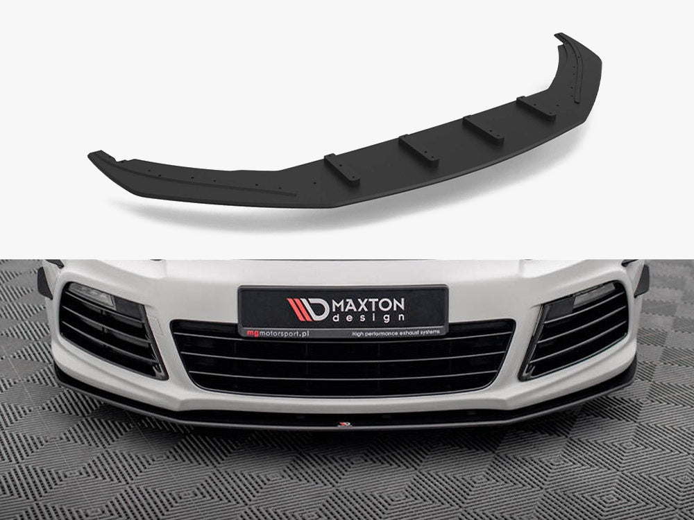 Maxton Design Street PRO Front Splitter Volkswagen Scirocco R Mk3 - VWSC3RCNC-FD2B - Image 1