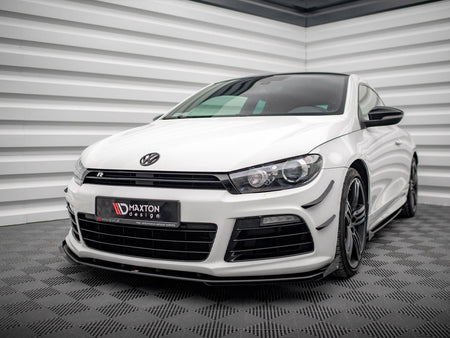 Maxton Design Street PRO Front Splitter + Flaps Volkswagen Scirocco R Mk3 - VWSC3RCNC-FD2B+FSF1G - Image 2